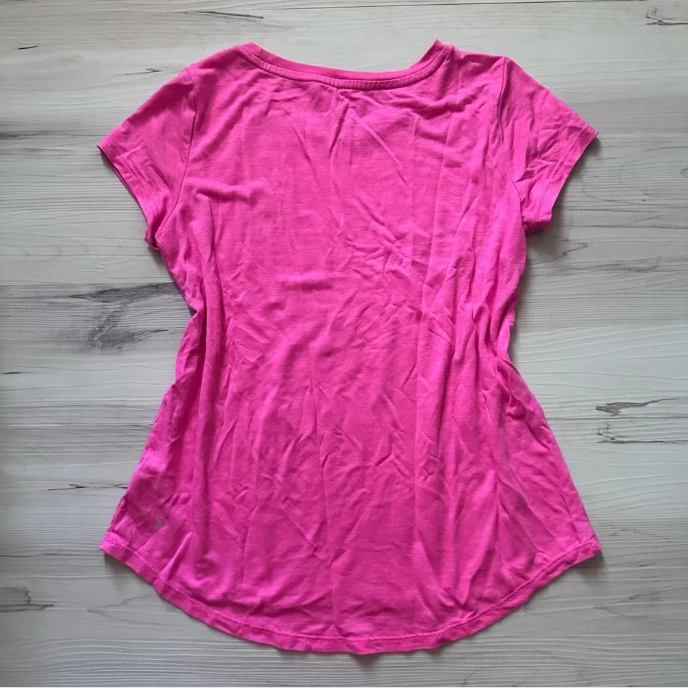 Old Navy Active Fuchsia Hot Pink Tee + Tank Top